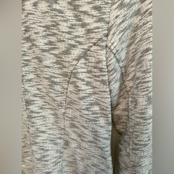 Cabi Neo Moto Jacket Heather Gray French Terry Zip Up Womens Size XS - Picture 8 of 8